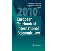 European Yearbook Of International Economic Law 2010