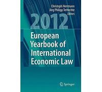 European Yearbook Of International Economic Law 2012