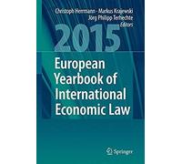 European Yearbook Of International Economic Law 2015