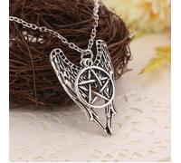 Européens et américains collier de bijoux de mode supernature supernatural amulette pentacle mal collier avec pendentif