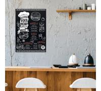 EUROPEL Ardoise sans cadre, 500 x 1.000 mm, noir