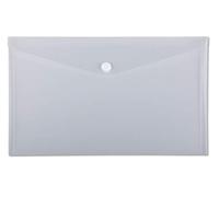 Europel Lot de 5 Enveloppes Porte-document, Taille A3, Pochette porte-document avec fermeture auto-agrippante, Clair et transparent, Pour la maison, les bureaux, l'école, Support de document paysage