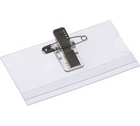 EUROPEL Porte-nom avec pince combinée 60 x 90 mm 24 pièces