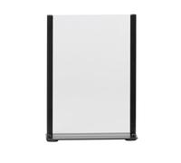 EUROPEL présentoir a5 en métal durable avec cadre noir et affiche acrylique | présentoir de table élégant et porte menu restaurant | support porte affiche pour bureaux, hôtels, photos et documents