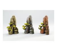 EUROPET-Assortiment de décors avec bonsaï pour aquarium 17,2 cm