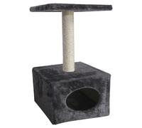 Europet Bernina Arbre À Gratter Classic Abey Gris 30x30x60 Cm Pour Chats