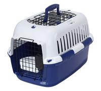 Europet Bernina Cage Aventurier 50 Bleu Marine pour Chiens Jusqu'À 10 KG