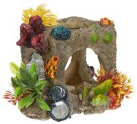 Europet Bernina Décor pour Aquarium en Polyrésine Cube Habitat Taille S 12 x 11, 5 x 11 cm