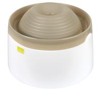 LAROY DUVO Mango Abreuvoir pour chats et petits chiens - 1,5 L - 22 x 22 x 15 cm - Moka