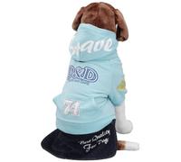 Europet Bernina Manteau pour Chien D&D Bravedog Bleu Turquoise Taille XS 22 x 35 x 20 cm