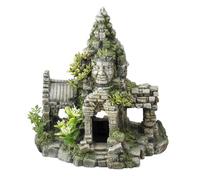 EUROPET-Décor aquarium angkor wat coloris gris en résine de polyester- 240 x 167 x 245 cm