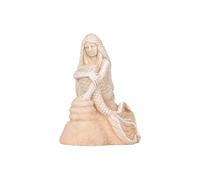 EUROPET-Décor d’aquarium sirène Ariel beige Europet Aqua Della petit modèle- 12,8 cm