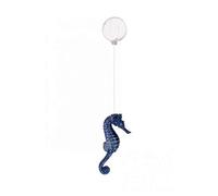 Europet Décor D'aquarium en Polyrésine Aqua Della Seahorse Blue 5x2x11cm/floating/15cm String - Lot de 4