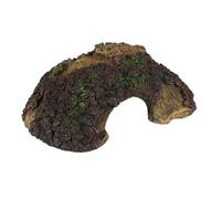 EUROPET-Décor d'aquarium Oakly Stump 3 coloris marron en résine de polyester - 26,5 x 18,5 x 9 cm