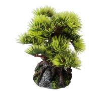 EUROPET-Décoration d’aquarium bonsaï miniature artificiel vert Europet - 8 cm