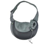 EUROPET-Sac de transport pour petit chien et chat coloris noir en nylon Europet Sarah Crazy Paws - 34 x 19 x 47,5 cm