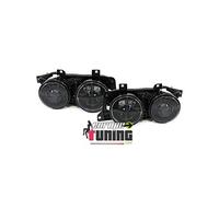 europetuning - 03193 - PHARES FEUX AVANTS FOND NOIR POUR SERIE 7 E32 et SERIE 5 E34
