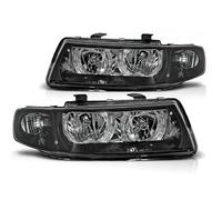 EUROPETUNING 03724 - PHARES NOIRS ANNEAUX LED ANGEL EYES COMPATIBLE AVEC SEAT LEON TOLEDO 1M 1999-2006