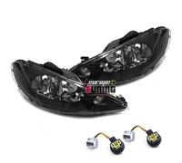 EUROPETUNING - 14513 - PHARES AVANTS FEUX FONDS NOIRS LIGNE SPORT PEUGEOT 206 1998-2008