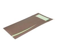 Europochette Pochette à couverts noire avec serviette blanche (lot de 500)