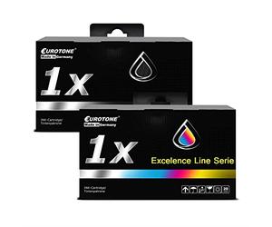 EuroPro 2X Cartouche Compatible pour Canon S200 S210 S300 S330 remplace BCI24BK BCI24C CMYK