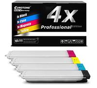 EuroPro 4X Toner Compatible pour Samsung MultiXpress 4 Renovation X4200 X4220 X4250 X4300 remplace K808S C808S M808S Y808S