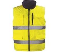 EUROPROTECTION-Gilet réversible Jaune fluo HIWAY-7HWGY Jaune G