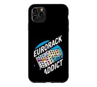 Eurorack Addict Modular Synthesizer Patch Cable Gear Coque pour iPhone 11 Pro Max