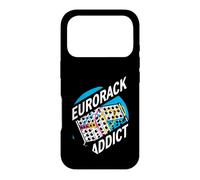 Eurorack Addict Modular Synthesizer Patch Cable Gear Coque pour iPhone 17 Pro