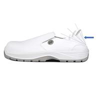 EuroRoutier E-Chef Veneto Hybrid Blanc - Chaussures de sécurité de Chef, Chaussures de Chef - Chaussures de Cuisine