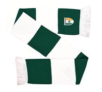 Euroscarves Écharpe tricotée Irlande Soccer (brodée)