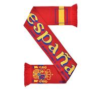 Euroscarves Espagne Espana Écharpe en tricot, Rouge, jaune, bleu, Taille unique