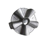 Euroshoppingonline Moule en Aluminium avec poignée pour Rosace et Pain soufflé 10 cm