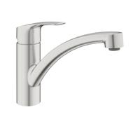 Eurosmart Mitigeur Monocommande Evier, SuperSteel (33281DC3)