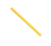Eurostil 12 pcs élastique pour cheveux bigoudi 17.5 cm Ø 1 cm jaune