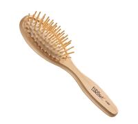 Eurostil Cepillo Ovalado Pequeño Fuelle Mango Madera 1u.