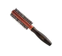 Eurostil Brosse circulaire en sanglier mélangé et manche en caoutchouc 18mm