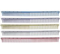 Peigne Eurostil Nylon fouet Nylon couleurs métalliques 19.5cm