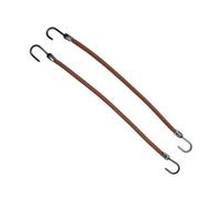 Eurostil Elastiques avec crochet Marron 12pcs