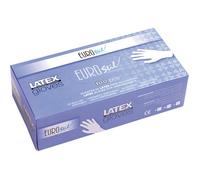 Eurostil Gant Latex Blanc Moyen 100uts