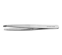 Eurostil Pinza Depilar Inox Punta Recta 9.5cm 1ud