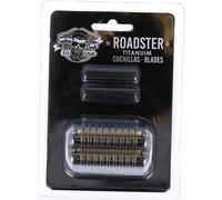 Eurostil Roadster Pack Lame Rasoir Noir Rechange + Tête 1 Unité