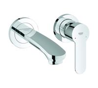 Eurostyle Cosmopolitan de Grohe, mitigeur de lavabo à 2 trous, montage encastré, saillie 171mm, 19571002