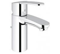 Grohe Eurostyle mitigeur lavabo 2337420E Cosmopolitan, chromé , SilkMove® ES, les déchets