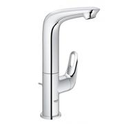 Grohe Eurostyle mitigeur lavabo 23569003 chromé , taille L, poignée ouverte, avec garniture de vidage