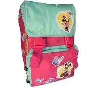 EUROSWAN Grand sac à dos extensible Minnie Mouse - En polyester - 41 x 27 x 20 ou 13 cm selon la configuration choisie ROSE G
