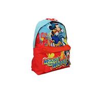 EUROSWAN Grand sac à dos Mickey - En toile polyester imprimée - 39 x 28 x 10.5 cm
