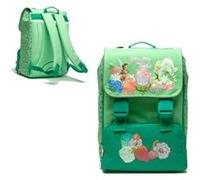 EUROSWAN Sac à dos à paillettes Fée Clochette - Matière synthétique - 41 x 27 x 20 ou 13 cm selon la configuration choisie VERT G