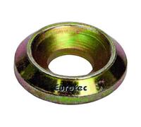 Eurotec Eurotec Rosace Rondelle fraisée jaune, diamètre 8,0 Quantité:50