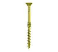 Eurotec Eurotec Vis à bois Paneltwistec tête fraisée jaune 6 x 240 mm T30 Quantité:100